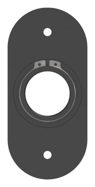 Montageplatte oval 65 x 140 mm-88-11180-6026-01.S