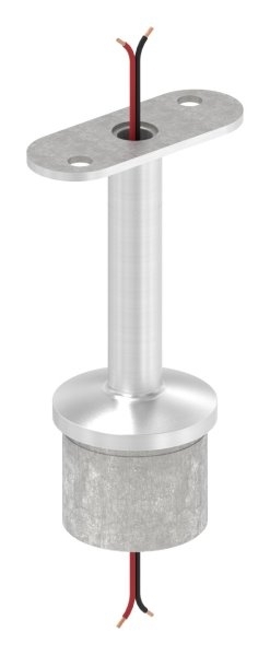 Handlaufstuetze V4A fuer Rohr 42-4x2-5 mm- Stift Ø 14 mm- fuer LED Handlauf-88-1160419-V4A-25.LED