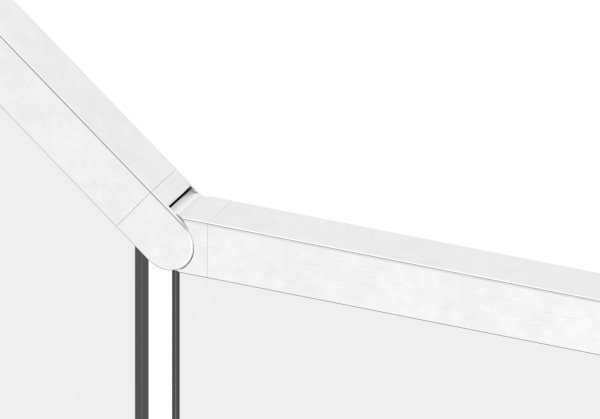 flex- Verbinder- Nutrohr 40x40mm- aufwaerts 25-55°-88-1160340.V4A