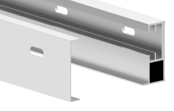 FLEX-MOUNT PRO Profil-Set fuer eleganza canopy Vordach 2000-88-11VDE-FLEX.2000