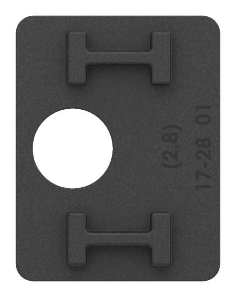 Gummieinlage Gummi fuer Glas 11-52 mm VSG fuer Glasklemme Mod- 24-88-1124115.GU