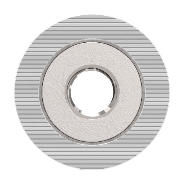 Rohrabstandshalter fuer Tueren Stossgriffe fuer Ø 26-9 mm V2A-11-1001.4