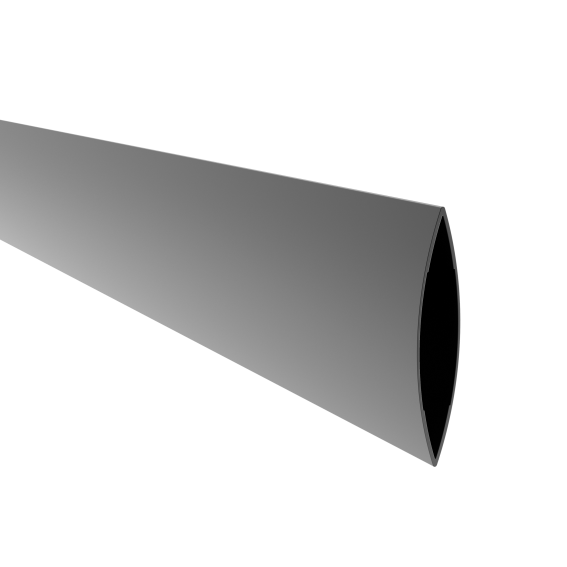 Aluminiumlamelle Aluminium 20x100x3000 mm Anthrazit RAL7016 strukturiert-89.FGO20X1003000R7016