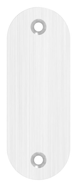 Kurzschild blind- Abmessung- 32 x 87 x 6mm- V2A-88-1115115.240