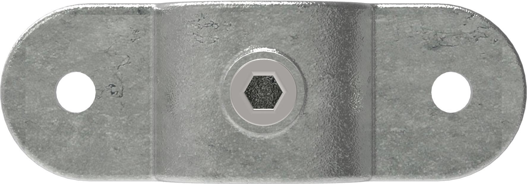 Rohrverbinder - Gelenkauge doppelt - 167MD48 - 48-3 mm - 1 1-2- - Feuerverzinkt u. Elektrogalvanisiert-167MD48