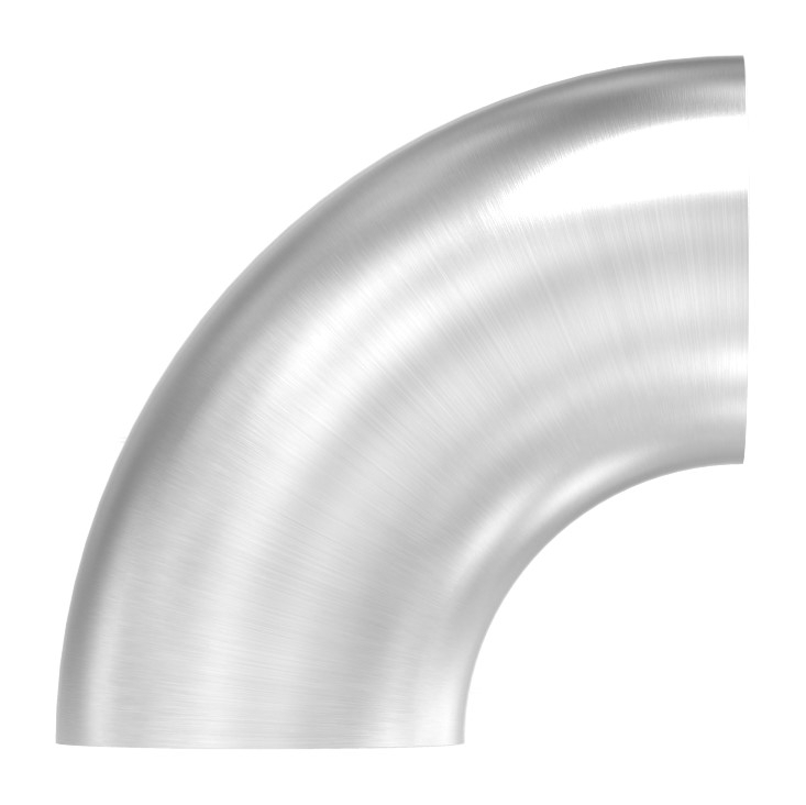 Bogen 90° zum Schweissen fuer Rundrohr- Ø 48-3 mm V2A- Bauart 3-11-3713.4