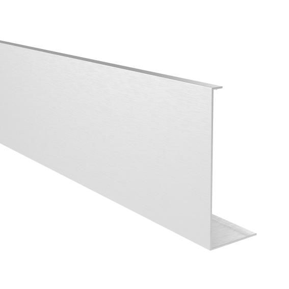 Abdeckleiste Aluminium 5000 mm Satin-ELOX fuer Seitenverankerung-89-11AL00445000SE-A.4