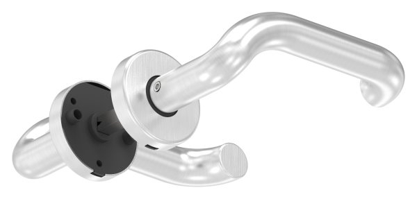 Tuerdrueckerpaar V2A inkl- 8 mm Drueckerstift Modell CHOPPER-11-3976.4