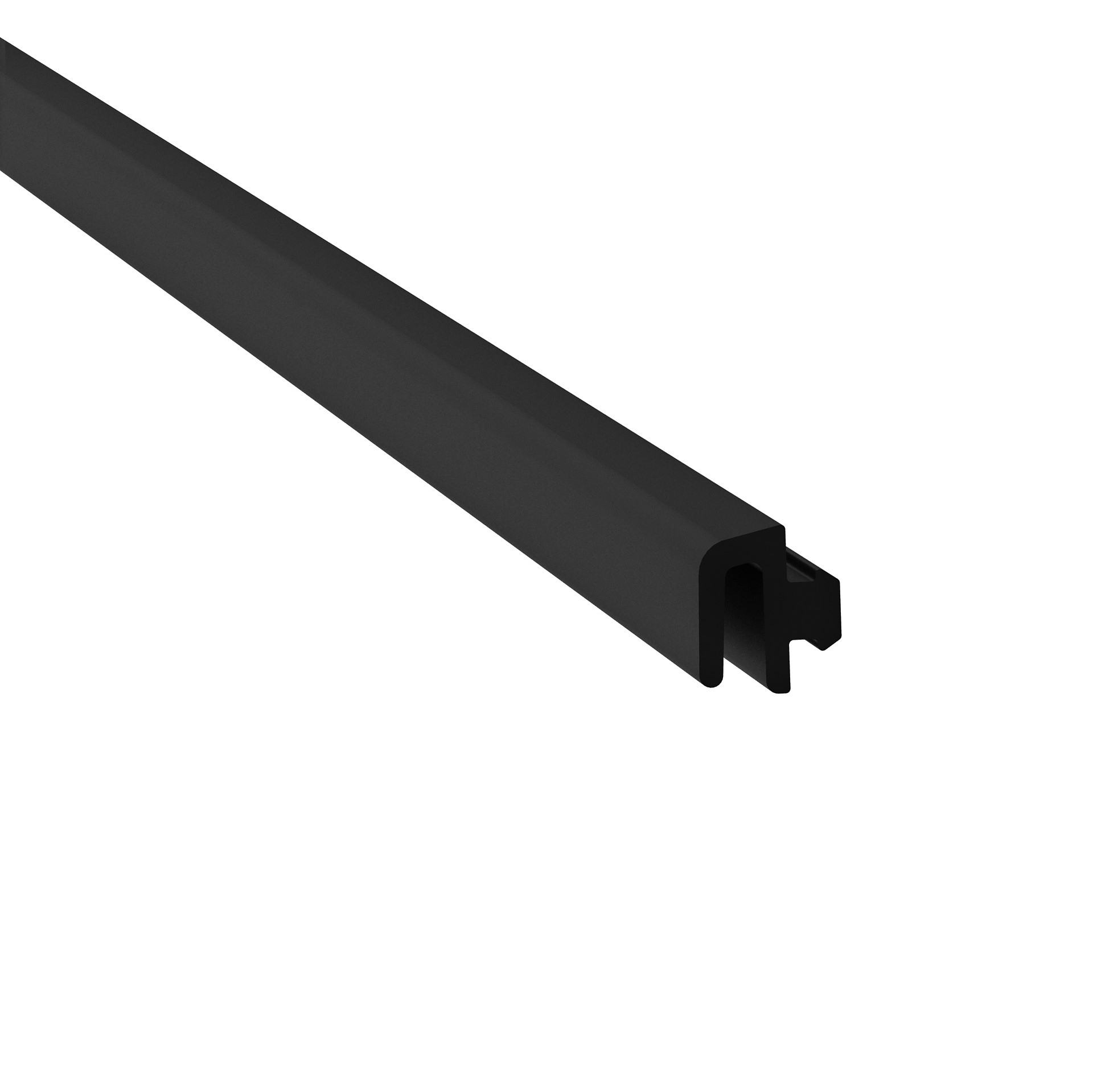 Gummidichtung fuer Glasprofil aus Gummi L = 3000 mm-89-11GSPVCZP32666-A.4