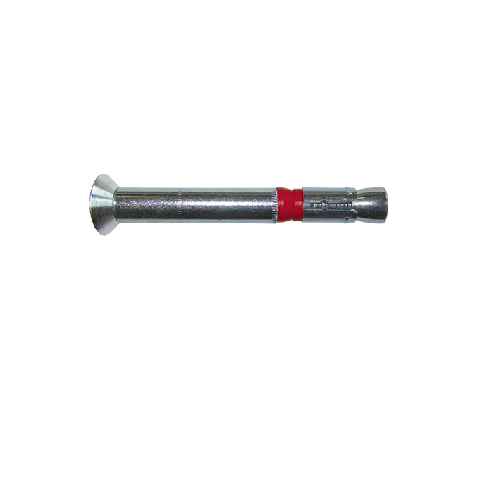 Schwerlastanker Stahl verzinkt M10 L=100 mm Bohrung Ø 15 mm mit Sechskantschraube-89-11Q508HAZM10106SS-A.4