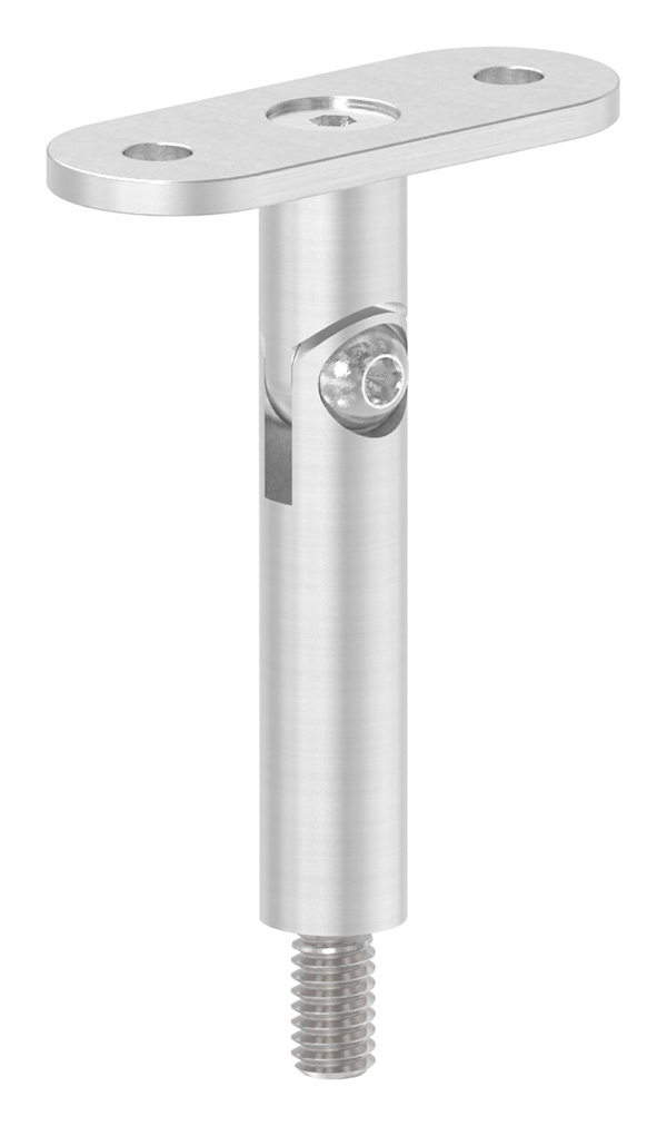 Gelenkstift mit Halteplatte - Anschluss- flach - V2A-11-3829.4