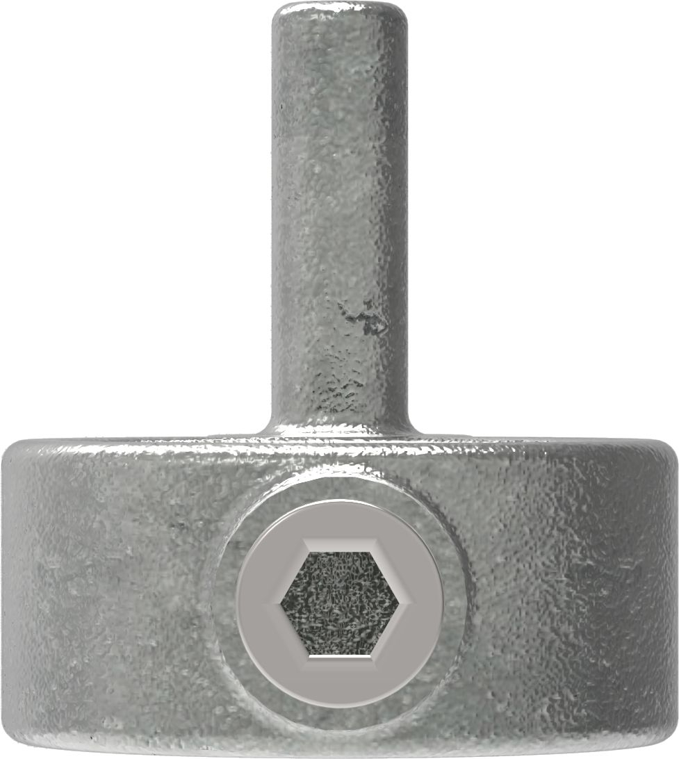 Rohrverbinder Stellringzapfen Ø 26-9 mm -3-4- - Temperguss verzinkt - 140A27-140A27