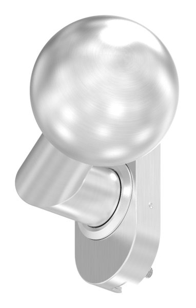 Tuerdruecker gekroepft mit Kugel Ø 50 mm feststehen V-11-3520.4