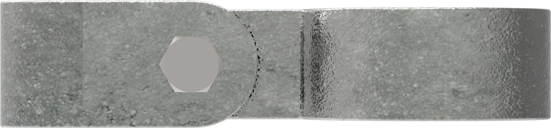 Rohrverbinder - Gitterhalter einfach - 170B34 - 33-7 mm - 1- - Feuerverzinkt u. Elektrogalvanisiert-170B34