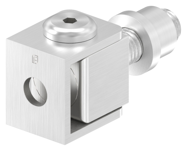 Verstellbares Torband mit Gewindehuelse M12- V2A-88-11123-M12.VA