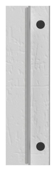 Anschlag fuer Gittertorschloss GTS 2- blank-88-1156703-ALU.BL