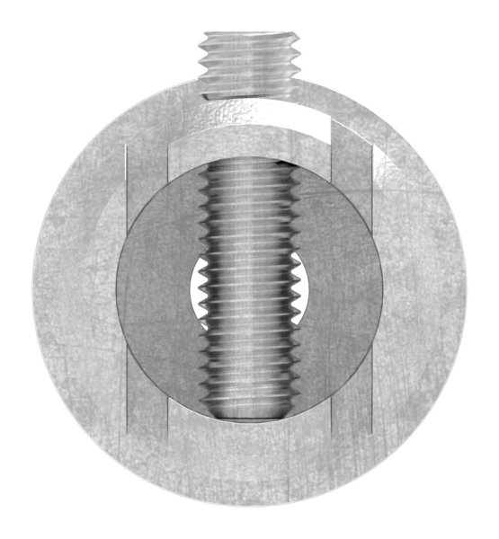Anschlussstueck 90° V2A fuer Rohr Ø 33-7 mm mit Klemmschraube-11-3386.4-STUeCK
