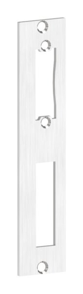 Schliessblech 40x172x3 mm fuer Einsteckschloesser V2A-11-3541.4