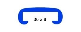 30 x 8 mm (F308)
