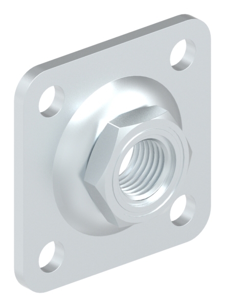 Verstellbare Mauerplatte fuer M22- verzinkt-88-11860-S.M22