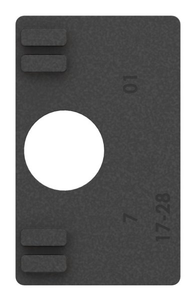 1 Paar Gummi fuer Mod- 45- fuer Blech 1-5mm-88-114501.GU