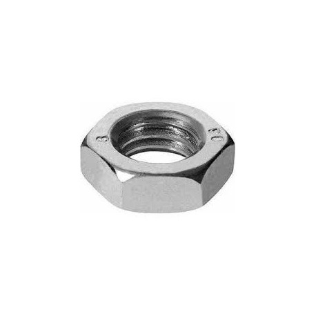 Flachmutter Edelstahl AISI 316 M8 t=4 DIN 439B mit Fase-89-11A4DIN439BM8-A.4
