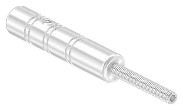 Gewindeterminal zur Selbstmontage - Fuer Seil- Ø 6 mm - mit Aussengewinde - V2A-11-2807.4