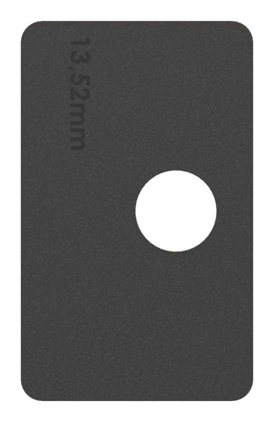 1 Paar Gummis zu Glasklemme 55x65x37-5 mm AbZ fuer 13-52 mm Glas VSG-10-3214ABZ.0