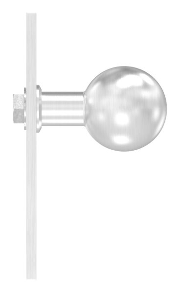 Tuerknopf- Ø 50mm- mit Langschild- V2A-88-1156646.240