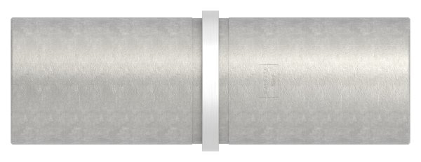 Rohrverbinder V2A fuer Rohr Ø 42-4x2-0 mm L 120 mm mit Mittelsteg-88-1150042-240.120