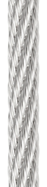 Edelstahlseil 7x7 - flexibel - Ø 4 mm - Preis pro Meter - V4A-11-2800.1