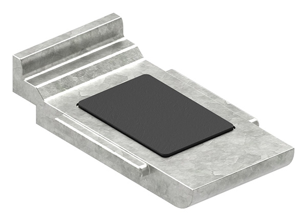 1 Sicherungsboden zu Glasklemme 60x70x45 mm AbZ Zink-10-3320ABZ.3