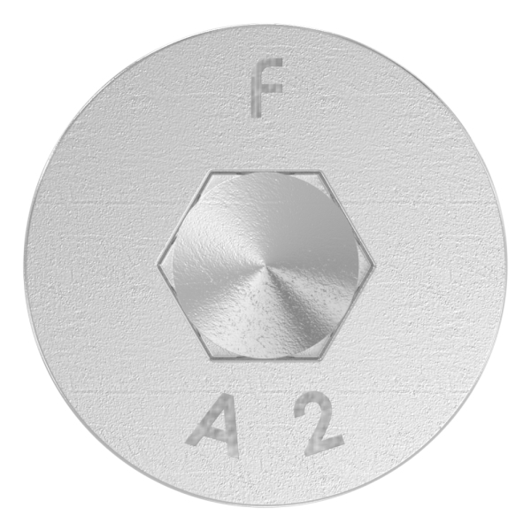 Zylinderkopfschraube Edelstahl A2 M8 x 20 Innensechskant selbstsichernd-88-1160511.240