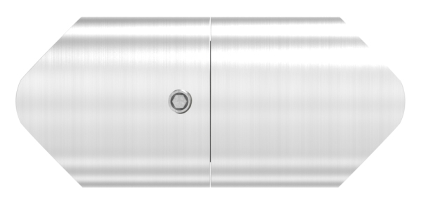 Rohrverbindungsstueck verstellbar fuer Rundrohr Ø 33-7 mm V2A-11-3340.4