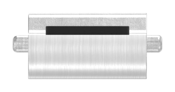 Sichtschutz Sicherungsboden Edelstahl V4A fuer Mittelklemme Mod- 26-88-1126-MK-B.V4A