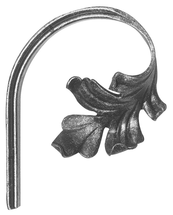 Schwerbarock - Masse- 110x130 mm - Stahl S235JR- roh-30-1844.8