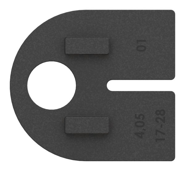 1 Paar Gummis zu Glasklemme 63x45x28 mm AbZ fuer 8 mm Glas ESG-10-2208ABZ.0