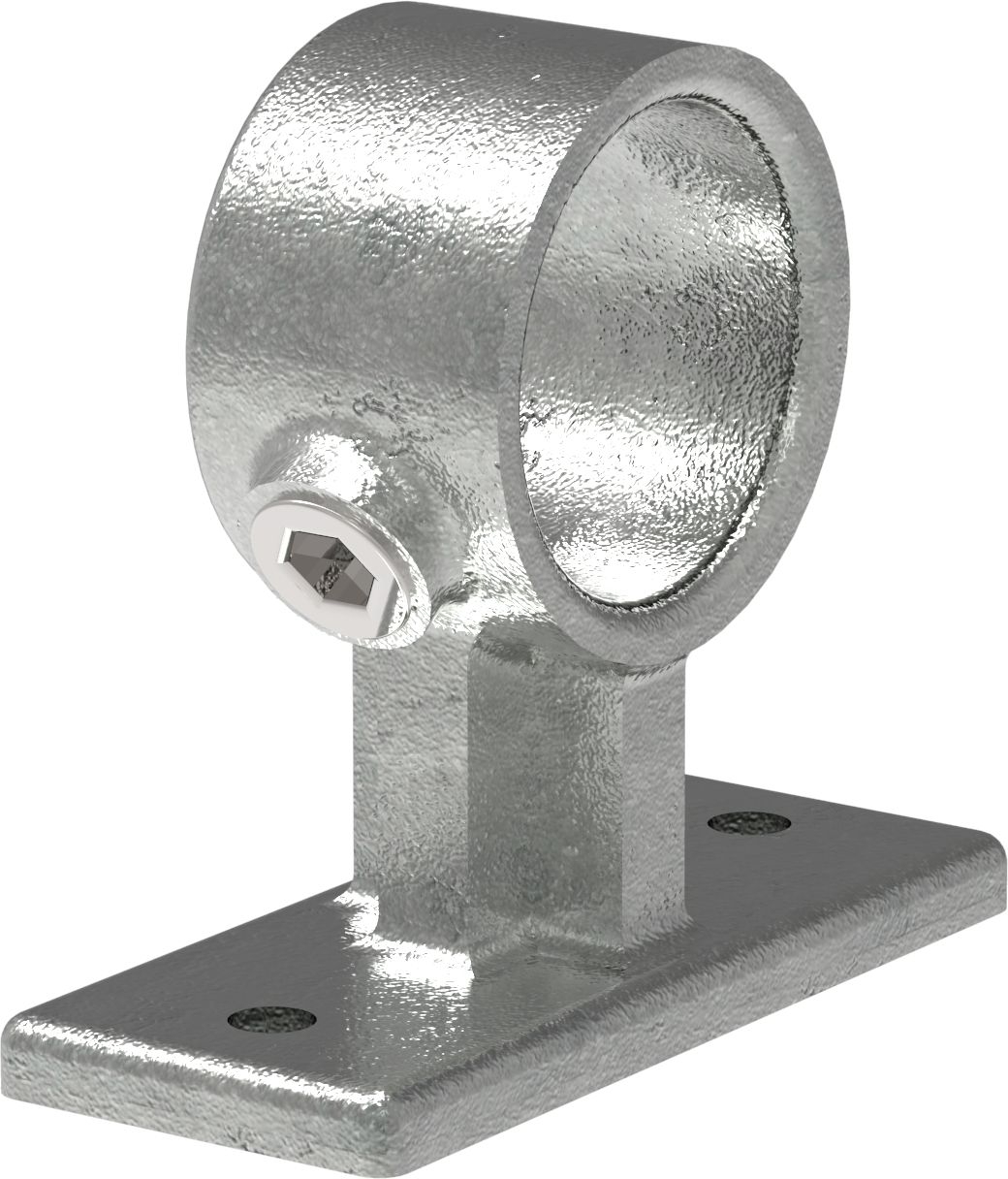 Rohrverbinder - Handlaufhalterung - 143A27 - 26-9 mm - 3-4- - Feuerverzinkt u. Elektrogalvanisiert-143A27