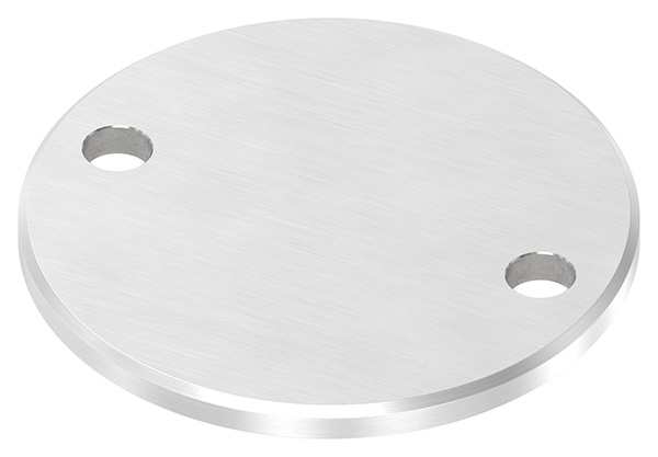Ankerplatte Masse- 100x6 mm Laengsschliff - Fase V2A-11-2280.4
