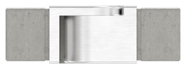 flex- Verbinder- Nutrohr 40 x 40mm-88-1160342.V4A