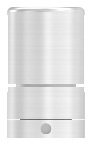 BRENK-fix® Grundhalter fuer Flachstaebe 30 x 6mm- ALU-88-11BR-F306M8.ALU