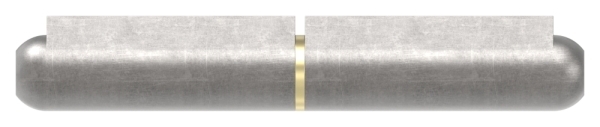 Anschweissband mit Messingring und -stift- Laenge- 120mm-88-1156515-ST.120