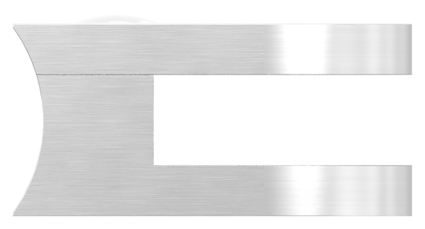 Glasklemme 50x40x26 mm AbZ fuer Anschluss Ø 42-4 mm V4A-10-2142.1ABZ