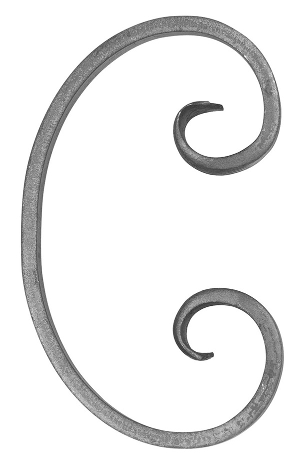 16er Serie - Masse- 205x120 mm - Material- 16x8 mm- glatt - Stahl S235JR- roh-30-1731.8