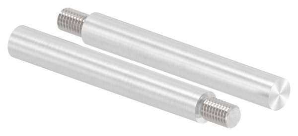 Edelstahl Traegerstift Ø 14 x 100 mm - M10x15 - zum Anschweissen -V2A-11-2162.4