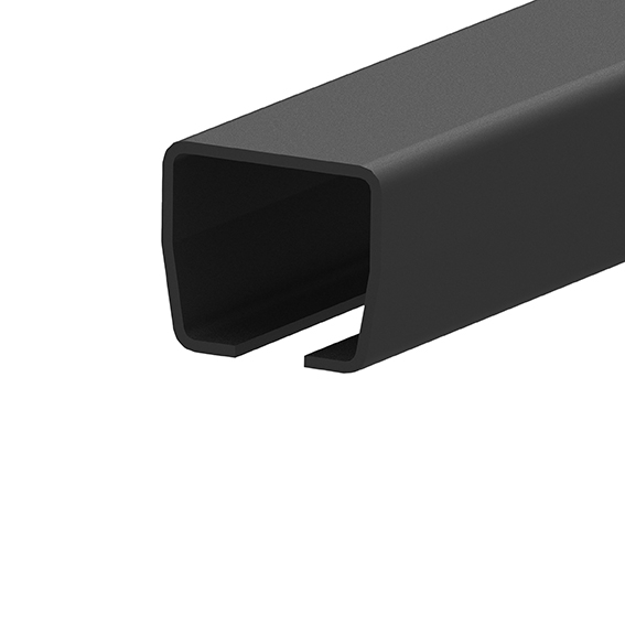 Laufschiene Stahl roh 94 x 85 x 5 mm L = 6000 mm Omega-Profil-89-11H0294X85FE6000-A.4