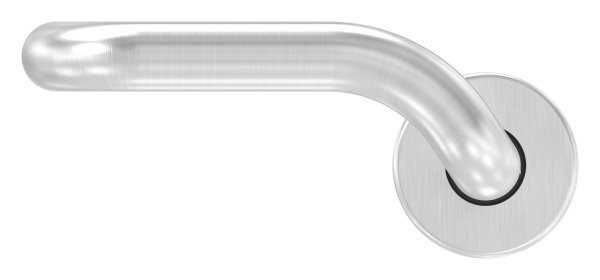 Tuerdruecker-Paar Edelstahl V2A drehbar inkl- 8 mm Drueckerstift-11-3976.4
