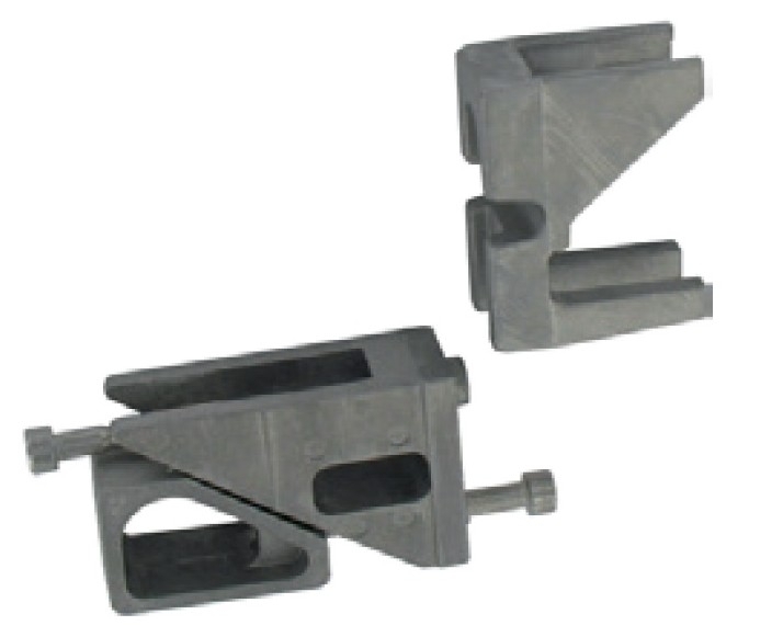 Eckverbinder Aluminium 46x26 mm fuer Profil 50x30 90 Grad Roh-89-11ALZLS146X2690N-A.4