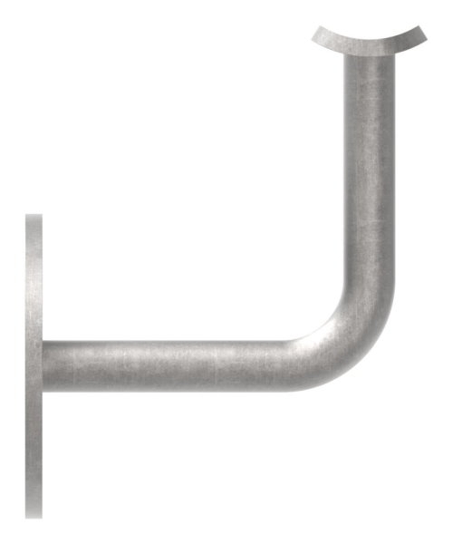 Handlaufhalter - mit Ronde 70x4 mm - fuer Rohr Ø 42-4mm 3 - Stahl S235JR- roh-30-1420.8