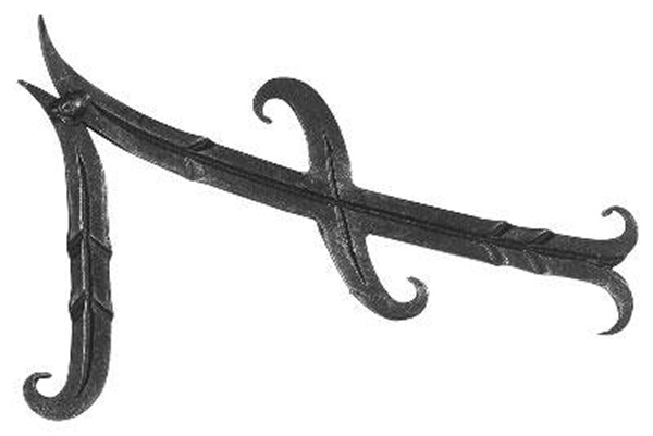 Hausnummer 7 - Abmessung 18x10 cm - Material 12x5 mm - Stahl -Roh- S235JR-30-3107.8